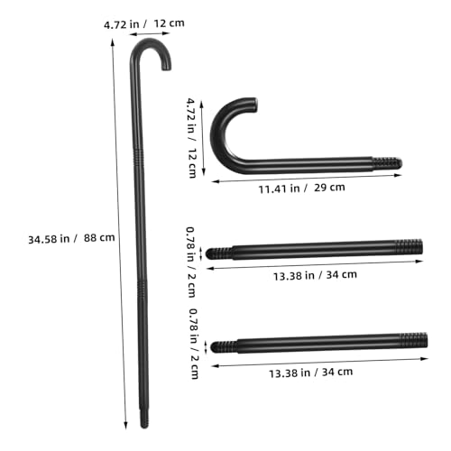 AKOOSY 2 Stück Magischer Verkleidungsstock Robustem Material Leichtes Tragbares Bühnenrequisit für Halloween Karneval und Party Ergonomischer Griff für Einfache Handhabung und von AKOOSY