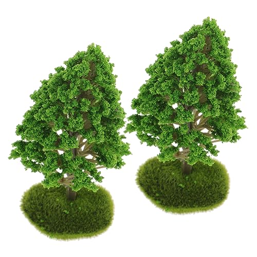 AKOOSY 2 Stück Miniaturisierte Landschaftsbäume Realistische Baumdekoration für Sandtisch Modelleisenbahn Diorama Gestaltung für Kreative Bastelprojekte und Miniaturlandschaften AKOOSY 2 Stück Miniaturisierte Landschaftsbäume Realistische Baumdekoration für Sandtisch Modelleisenbahn Diorama Gestaltung für Kreative Bastelprojekte und Miniaturlandschaften von AKOOSY