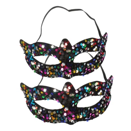 AKOOSY 2 Stück Paillettenmaske Karnevalsmasken für Erwachsene Maskerade-Abschlussballmaske venezianische maske -Cosplay Halloween-Cosplay Cosplay-Maske Halloween-Maske Ostermaske PVC AKOOSY 2 Stück Paillettenmaske Karnevalsmasken für Erwachsene Maskerade-Abschlussballmaske venezianische maske -Cosplay Halloween-Cosplay Cosplay-Maske Halloween-Maske Ostermaske PVC von AKOOSY