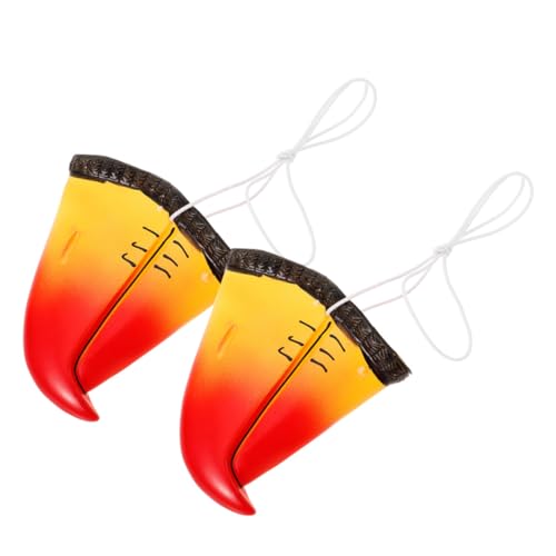 AKOOSY 2 Stück Realistische Papageiennase Cosplay Tier Requisite Vinyl Material Stabile Verarbeitung für Karneval Mottopartys Bühnenauftritte und Kostümzubehör Vogel Schnabel Dekoration AKOOSY 2 Stück Realistische Papageiennase Cosplay Tier Requisite Vinyl Material Stabile Verarbeitung für Karneval Mottopartys Bühnenauftritte und Kostümzubehör Vogel Schnabel Dekoration von AKOOSY