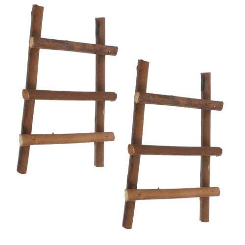 AKOOSY 2 Stück Teiliges Rattan Miniaturleiter aus Robustem Naturmaterial Dekorative Treppe für Puppenhaus DIY Mikro Landschaftsgarten Tragbar Handgefertigt Rustikaler Charme AKOOSY 2 Stück Teiliges Rattan Miniaturleiter aus Robustem Naturmaterial Dekorative Treppe für Puppenhaus DIY Mikro Landschaftsgarten Tragbar Handgefertigt Rustikaler Charme von AKOOSY