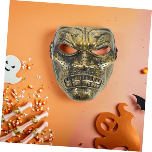 AKOOSY 2 Stück Teiliges Vintage Römische Gesichtsmaske für Erwachsene Realistische Halloween Masquerade Maske Mittelalterliche Griechische Maske Langlebig und Komfortabel für Kostümbälle AKOOSY 2 Stück Teiliges Vintage Römische Gesichtsmaske für Erwachsene Realistische Halloween Masquerade Maske Mittelalterliche Griechische Maske Langlebig und Komfortabel für Kostümbälle von AKOOSY