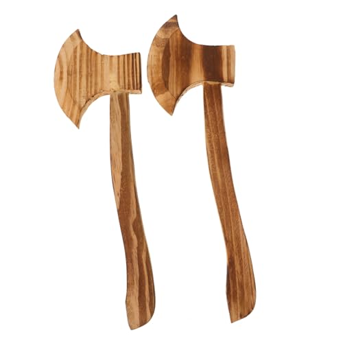 AKOOSY 2 Stücke Teiliges Holzbeil Halloween Kostüm Zubehör Kinderfreundliche Holzspielzeuge LARP Requisiten Sichere Verarbeitung Realistische Dekoration für Kostümpartys AKOOSY 2 Stücke Teiliges Holzbeil Halloween Kostüm Zubehör Kinderfreundliche Holzspielzeuge LARP Requisiten Sichere Verarbeitung Realistische Dekoration für Kostümpartys von AKOOSY