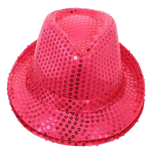 AKOOSY 2 Stücke Teiliges Pailletten Jazzhüte Kostüm für Erwachsene Unisex Glitzer Hut für Halloween Steampunk und Maskerade Party Accessoire AKOOSY 2 Stücke Teiliges Pailletten Jazzhüte Kostüm für Erwachsene Unisex Glitzer Hut für Halloween Steampunk und Maskerade Party Accessoire von AKOOSY