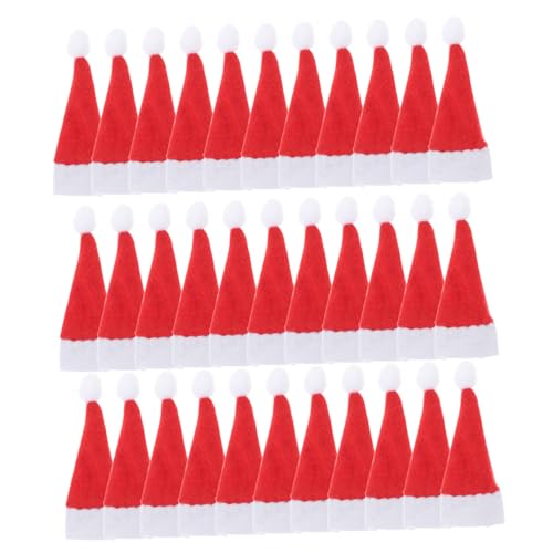 AKOOSY 24 Stck. Miniatur Weihnachtsmützen Teiliges für Lollipop Dekoration Bunte Mini Hüte aus Filz DIY Weihnachtsdeko für Party und Basteln Lebendige Candy Accessoires für Festliche AKOOSY 24 Stck. Miniatur Weihnachtsmützen Teiliges für Lollipop Dekoration Bunte Mini Hüte aus Filz DIY Weihnachtsdeko für Party und Basteln Lebendige Candy Accessoires für Festliche von AKOOSY