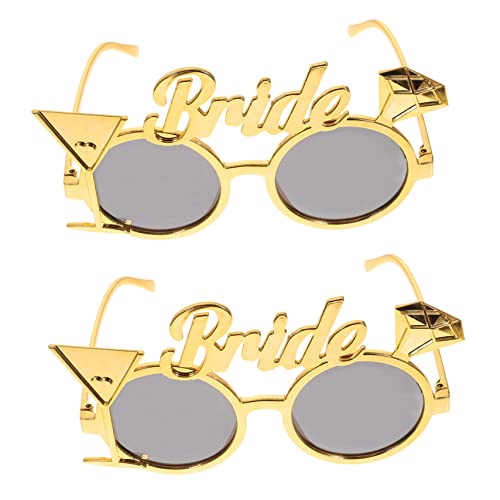 AKOOSY 2stücke Hochzeitsbrille Für Junggesellinnenabschied Einzigartige Fotorequisiten Und Party-dekoration Für Braut Und Gäste Für Unvergessliche Erinnerungen AKOOSY 2stücke Hochzeitsbrille Für Junggesellinnenabschied Einzigartige Fotorequisiten Und Party-dekoration Für Braut Und Gäste Für Unvergessliche Erinnerungen von AKOOSY