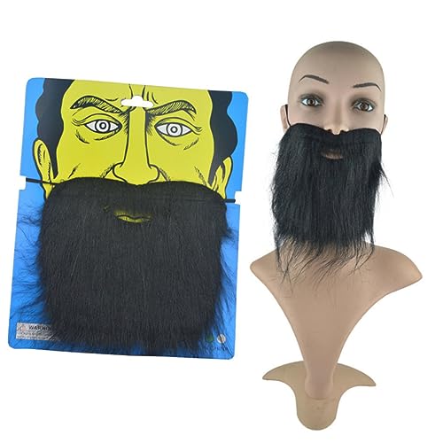 AKOOSY 4 Stück Cosplay-Bart Kostüm gefälscht Bart Dekoration Gesichts- Party Schnurrbärte Schnurrbartstab Halloween Bärte aus Stoff Selbstklebender Schnurrbart Cosplay-Schnurrbart AKOOSY 4 Stück Cosplay-Bart Kostüm gefälscht Bart Dekoration Gesichts- Party Schnurrbärte Schnurrbartstab Halloween Bärte aus Stoff Selbstklebender Schnurrbart Cosplay-Schnurrbart von AKOOSY
