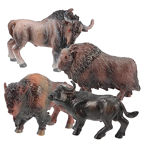 AKOOSY 4 Stück Miniatur Kühe Deko Realistische Tierfiguren Kunststoff für Garten und Bonsai für und Bastelfreunde AKOOSY 4 Stück Miniatur Kühe Deko Realistische Tierfiguren Kunststoff für Garten und Bonsai für und Bastelfreunde von AKOOSY