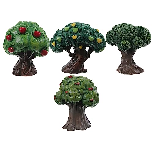 AKOOSY 4 Stück Teiliges Miniatur Modell Dekoration Resin Mikrolandschaft Bäume für DIY Realistische Künstliche Bäume für Kreative Projekte AKOOSY 4 Stück Teiliges Miniatur Modell Dekoration Resin Mikrolandschaft Bäume für DIY Realistische Künstliche Bäume für Kreative Projekte von AKOOSY