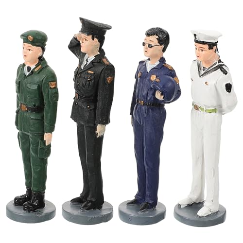 AKOOSY 4Er Set Sandtischfiguren für spielzeugsoldaten Soldatenmodell Bausätze Mini Bausatz scheibengardinen Soldaten-Spielset- Spielset-Schreibtischdekoration Harz AKOOSY 4Er Set Sandtischfiguren für spielzeugsoldaten Soldatenmodell Bausätze Mini Bausatz scheibengardinen Soldaten-Spielset- Spielset-Schreibtischdekoration Harz von AKOOSY