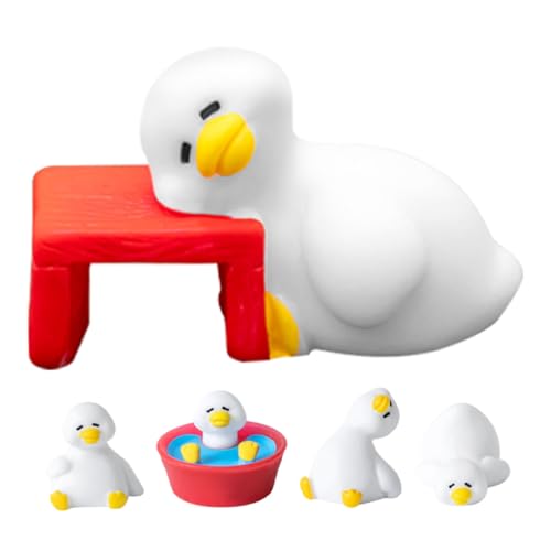 AKOOSY 5 Stück Teiliges Miniatur Entenfigur aus Wetterfestem Resin Liebevoll Gestaltete Kleine Tiermodelle für DIY Landschaft Niedliche Tisch und Gartendekoration Langlebig und AKOOSY 5 Stück Teiliges Miniatur Entenfigur aus Wetterfestem Resin Liebevoll Gestaltete Kleine Tiermodelle für DIY Landschaft Niedliche Tisch und Gartendekoration Langlebig und von AKOOSY