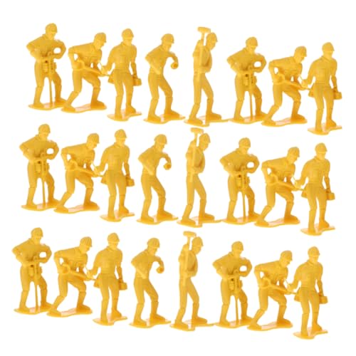 AKOOSY 54 Stück Teiliges Set Realistische Miniatur Bauarbeiter Figuren mit Feinen Details Langlebig für DIY Dekoration und Ab Jahren Geeignet AKOOSY 54 Stück Teiliges Set Realistische Miniatur Bauarbeiter Figuren mit Feinen Details Langlebig für DIY Dekoration und Ab Jahren Geeignet von AKOOSY