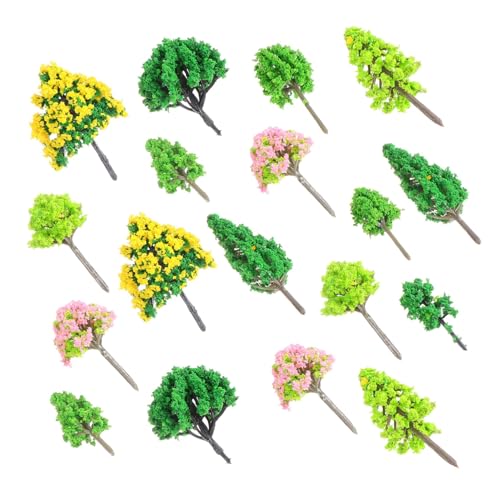AKOOSY 55 Stück Teiliges Miniatur Baum Modellbau Hohe Grüne DIY Landschaftsbäume Flexible Kunststoff Bäume für Puppenhaus Garten Diorama Dekoration AKOOSY 55 Stück Teiliges Miniatur Baum Modellbau Hohe Grüne DIY Landschaftsbäume Flexible Kunststoff Bäume für Puppenhaus Garten Diorama Dekoration von AKOOSY