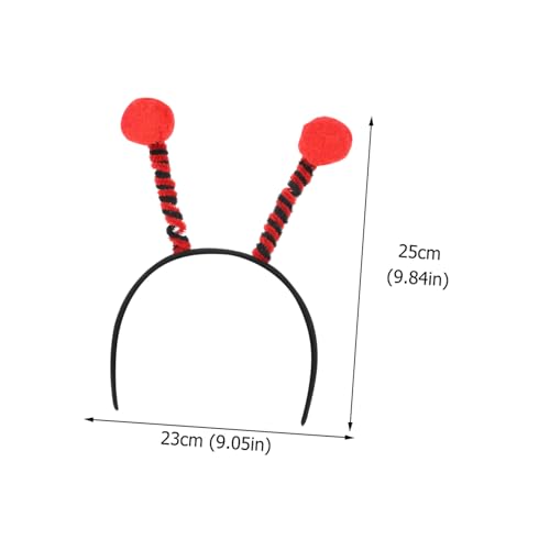 AKOOSY 6 Stück Teiliges Kostüm Haarreifen mit Ameisen und Marienkäfer Antennen Leichtes Bequemes Stirnband für Halloween Karneval und Erwachsene Farbenfrohes Festival Accessoire AKOOSY 6 Stück Teiliges Kostüm Haarreifen mit Ameisen und Marienkäfer Antennen Leichtes Bequemes Stirnband für Halloween Karneval und Erwachsene Farbenfrohes Festival Accessoire von AKOOSY
