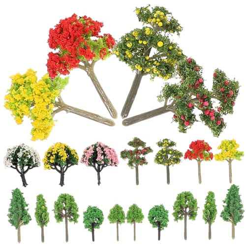 AKOOSY 60 Stück Teiliges Miniatur Modellbaum Set Hohe Plastikbäume für Architekturmodell Realistische DIY Landschaftsdekoration Mikroskopische Handwerksbäume für Sandtisch und Mini AKOOSY 60 Stück Teiliges Miniatur Modellbaum Set Hohe Plastikbäume für Architekturmodell Realistische DIY Landschaftsdekoration Mikroskopische Handwerksbäume für Sandtisch und Mini von AKOOSY