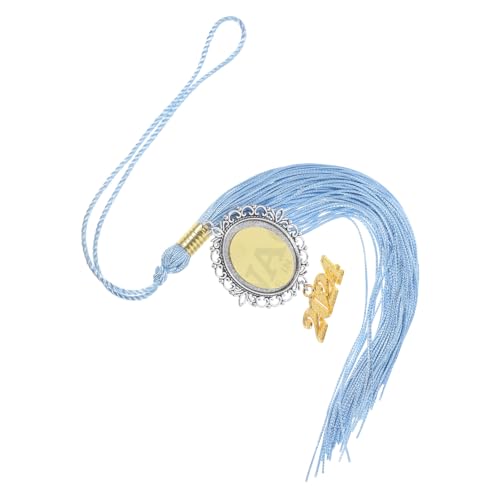 AKOOSY Abschlusskappen Quaste Charm Abschlussfeier Dekoanhänger Abschlussdeko Klassenzimmer Party Zubehör Langlebig Verblassungsbeständig Modisch für Schule und Hochschule von AKOOSY