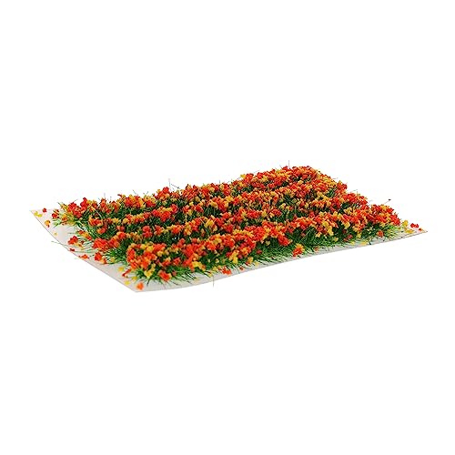 AKOOSY DIY Miniatur Blumen Cluster Harz Vegetation für Mini Garten Dekoration Realistische Details Langlebig und Sicher für Landschaftsprojekte und Puppenhausgestaltung von AKOOSY