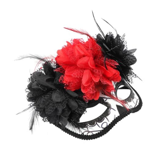 AKOOSY Day Of The Dead Maske mit Blumen Leichte Langlebige Karnevalsmaske für Halloween Cosplay und Maskerade Komfortabel und Sicher Geeignet für Damen und Herren AKOOSY Day Of The Dead Maske mit Blumen Leichte Langlebige Karnevalsmaske für Halloween Cosplay und Maskerade Komfortabel und Sicher Geeignet für Damen und Herren von AKOOSY