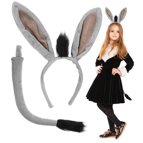 AKOOSY Donkey Kostüm aus Weichem Garn mit Realistischen Ohren und Hautfreundlich Modisch für Karneval Party Fasching und Erwachsene Verarbeitet AKOOSY Donkey Kostüm aus Weichem Garn mit Realistischen Ohren und Hautfreundlich Modisch für Karneval Party Fasching und Erwachsene Verarbeitet von AKOOSY
