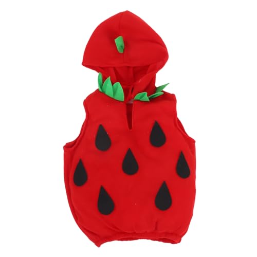 AKOOSY Erdbeer Kostüm für Mädchen Jahre Weiches Kapuzenbedecktes Obstkostüm mit Realistischem Erdbeer Design Warm und Pflegeleicht für Halloween Fasching und Bühnenauftritte AKOOSY Erdbeer Kostüm für Mädchen Jahre Weiches Kapuzenbedecktes Obstkostüm mit Realistischem Erdbeer Design Warm und Pflegeleicht für Halloween Fasching und Bühnenauftritte von AKOOSY