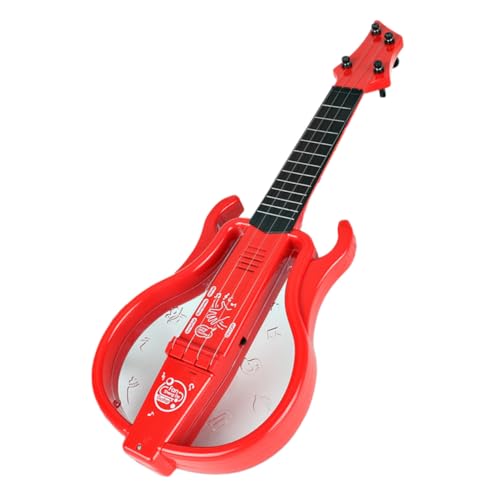 AKOOSY Gitarre Elektronische Gitarre für Jungen Mädchen Simuliertes Musikspielzeug Robustes Musikinstrument Lernspielzeug ohne Batterie AKOOSY Gitarre Elektronische Gitarre für Jungen Mädchen Simuliertes Musikspielzeug Robustes Musikinstrument Lernspielzeug ohne Batterie von AKOOSY