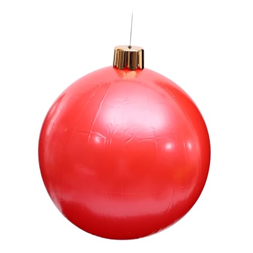 AKOOSY Große Aufblasbare Weihnachtskugel Teiliges Wetterbeständig Rote Dekoration für Innen und Außen Festliche Christbaumkugeln Weihnachtsdeko Zufällige Farbe AKOOSY Große Aufblasbare Weihnachtskugel Teiliges Wetterbeständig Rote Dekoration für Innen und Außen Festliche Christbaumkugeln Weihnachtsdeko Zufällige Farbe von AKOOSY