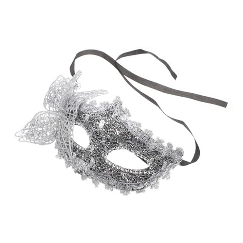 AKOOSY Halbgesichts Spitzenmaske Schmetterlingsdesign Venezianische Maske Damen Halloween Karneval Maskenball Party Dekoration Elegant Mysteriös für Kostüm Tanz Ball Cosplay AKOOSY Halbgesichts Spitzenmaske Schmetterlingsdesign Venezianische Maske Damen Halloween Karneval Maskenball Party Dekoration Elegant Mysteriös für Kostüm Tanz Ball Cosplay von AKOOSY