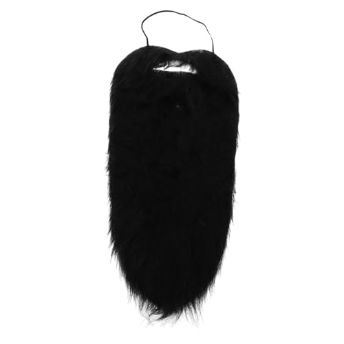 AKOOSY Halloween Fake Vollbart Party Deko Schwarzer Cosplay Vollbart Leichtes Bühnenaccessoire für Karneval und Fasching AKOOSY Halloween Fake Vollbart Party Deko Schwarzer Cosplay Vollbart Leichtes Bühnenaccessoire für Karneval und Fasching von AKOOSY