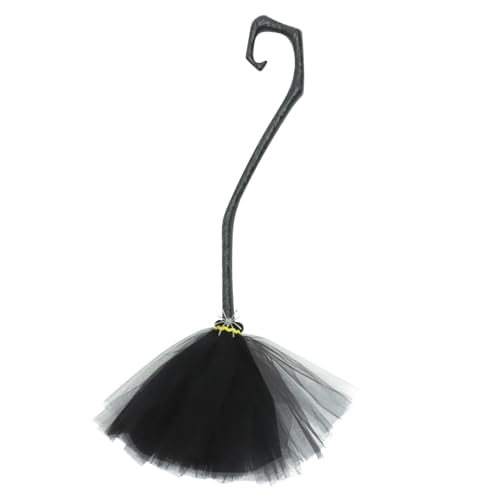 AKOOSY Halloween Hexenbesen mit Abnehmbarem Griff Cosplay Requisit für Erwachsene und Jugendliche Schwarze Partydeko für und Kostümveranstaltungen AKOOSY Halloween Hexenbesen mit Abnehmbarem Griff Cosplay Requisit für Erwachsene und Jugendliche Schwarze Partydeko für und Kostümveranstaltungen von AKOOSY