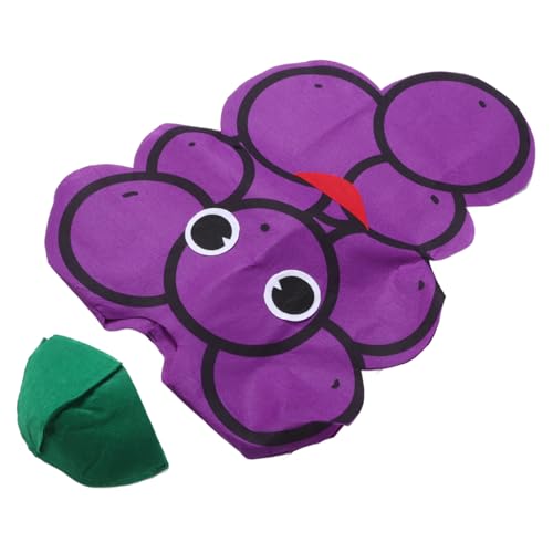 AKOOSY Halloween Kinderkostüm Traubenoutfit mit Hut Party Zubehör für Jungen Mädchen Bühnenauftritt Karneval Verkleidung Kinderfest AKOOSY Halloween Kinderkostüm Traubenoutfit mit Hut Party Zubehör für Jungen Mädchen Bühnenauftritt Karneval Verkleidung Kinderfest von AKOOSY