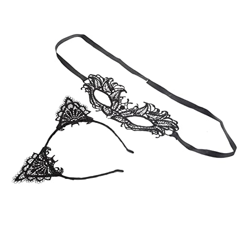 AKOOSY Halloween Spitzen Haarband und Augenmaske Leichtes Atmungsaktives Party Accessoire für Erwachsene und Jugendliche Komfortabel Stilvoll für Halloween Partys und Kostümierungen AKOOSY Halloween Spitzen Haarband und Augenmaske Leichtes Atmungsaktives Party Accessoire für Erwachsene und Jugendliche Komfortabel Stilvoll für Halloween Partys und Kostümierungen von AKOOSY