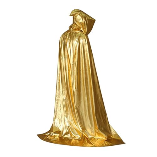 AKOOSY Halloween Umhang mit Kapuze Lange Cosplay Cloak für Damen und Herren Modisches Party Cape mit Mystischem Design Mittelalterlicher Stil für Halloween Kostüm und Tanzveranstaltungen AKOOSY Halloween Umhang mit Kapuze Lange Cosplay Cloak für Damen und Herren Modisches Party Cape mit Mystischem Design Mittelalterlicher Stil für Halloween Kostüm und Tanzveranstaltungen von AKOOSY