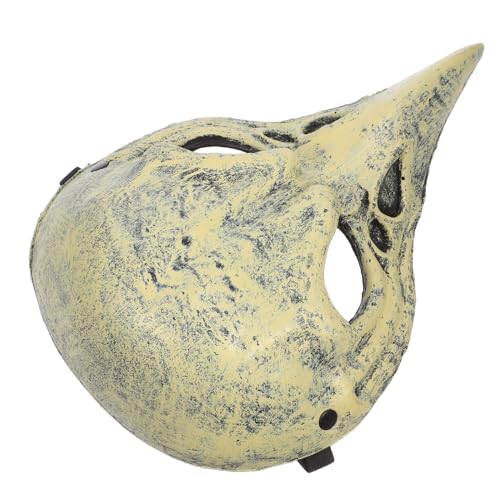AKOOSY Halloween Vogel-schädel-maske aus Leichtem Pu-material Realistische Tier-cosplay-maske für Erwachsene Atmungsaktiv und Komfortabel für Halloween Karneval und Maskenfest von AKOOSY