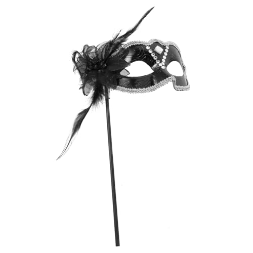 AKOOSY Handgehaltene Masquerade Maske Damen Design Party Maske Kostüm Maskenball für Halloween Karneval Abschlussball Bühnenauftritt Cosplay AKOOSY Handgehaltene Masquerade Maske Damen Design Party Maske Kostüm Maskenball für Halloween Karneval Abschlussball Bühnenauftritt Cosplay von AKOOSY