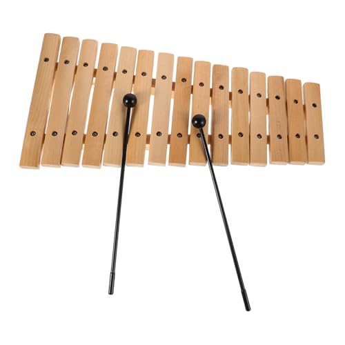 AKOOSY Holz Xylophon Musikinstrument Orff Lernspielzeug Sensorisches Musikspielzeug Pädagogisch Holzschlägel für Musikalische Entwicklung AKOOSY Holz Xylophon Musikinstrument Orff Lernspielzeug Sensorisches Musikspielzeug Pädagogisch Holzschlägel für Musikalische Entwicklung von AKOOSY
