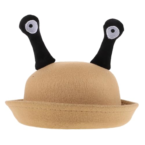 AKOOSY Kleine Runde Mütze Mit Schneckenaugen Kreative Kinderhüte Hellbraun Modisch Und Leicht Für Kleinkinder Für Herbst Und Winter AKOOSY Kleine Runde Mütze Mit Schneckenaugen Kreative Kinderhüte Hellbraun Modisch Und Leicht Für Kleinkinder Für Herbst Und Winter von AKOOSY