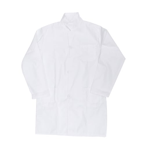 AKOOSY Laborkittel Weißer Kittel Dünner Baumwoll Material Arzt Kostüm Cosplay Unisex Groß für Jungen Mädchen Schulaufführung Fotosession AKOOSY Laborkittel Weißer Kittel Dünner Baumwoll Material Arzt Kostüm Cosplay Unisex Groß für Jungen Mädchen Schulaufführung Fotosession von AKOOSY