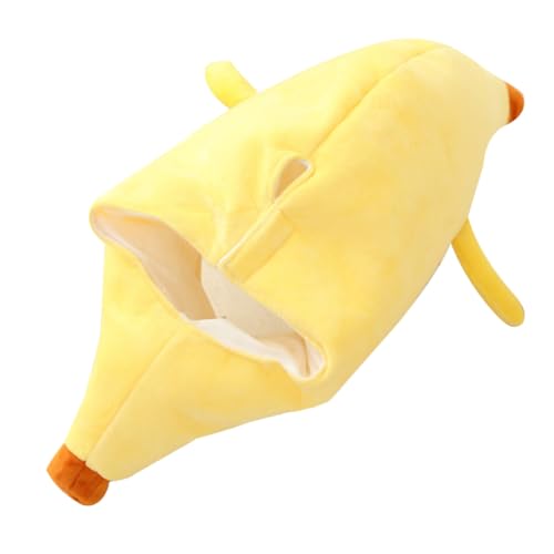 AKOOSY Lustiger Bananen Hut Leichtes Party Cosplay Kostüm Accessoire für Erwachsene Fotorequisit Geeignet für Geburtstag Festival AKOOSY Lustiger Bananen Hut Leichtes Party Cosplay Kostüm Accessoire für Erwachsene Fotorequisit Geeignet für Geburtstag Festival von AKOOSY