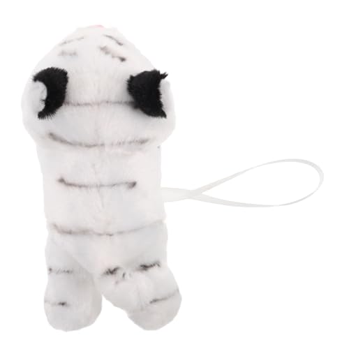 AKOOSY Magnetisches Plüschtier Weißer Tiger Schulter Deko Plüschspielzeug für Cosplay Tierparty Kostüm Zubehör Charmanter Plüschanhänger für Alltag und Events AKOOSY Magnetisches Plüschtier Weißer Tiger Schulter Deko Plüschspielzeug für Cosplay Tierparty Kostüm Zubehör Charmanter Plüschanhänger für Alltag und Events von AKOOSY