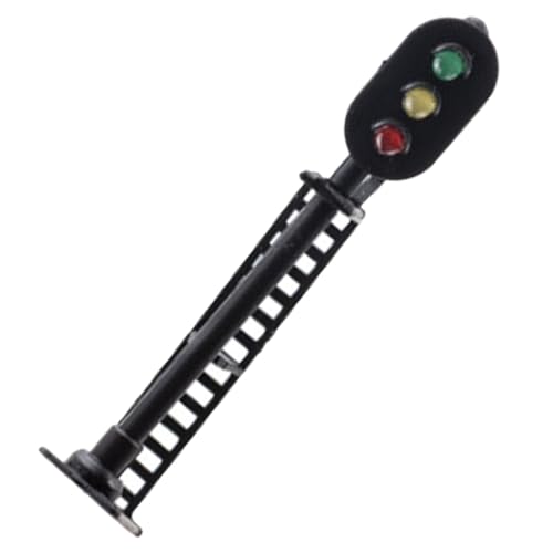 AKOOSY Miniatur Signallampe Modell Langlebiges Mikro Landschaftslicht Dekoratives Signal für Modelleisenbahn und Sandtisch Szenerie Realistisches Miniatur Accessoire für Haus und Foto AKOOSY Miniatur Signallampe Modell Langlebiges Mikro Landschaftslicht Dekoratives Signal für Modelleisenbahn und Sandtisch Szenerie Realistisches Miniatur Accessoire für Haus und Foto von AKOOSY