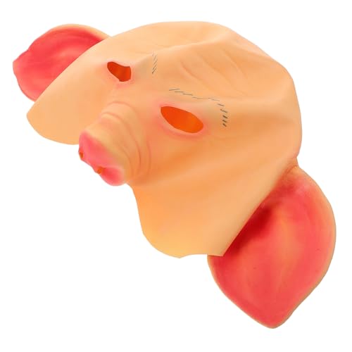 AKOOSY Realistische Schweinemaske, Halloween, Tier-cosplay, Gesichtsbedeckung, 3d-schweinekopfbedeckung Für Bühnenauftritte Und Halloween-partykostüme AKOOSY Realistische Schweinemaske, Halloween, Tier-cosplay, Gesichtsbedeckung, 3d-schweinekopfbedeckung Für Bühnenauftritte Und Halloween-partykostüme von AKOOSY