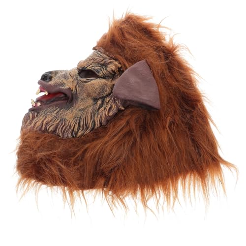 AKOOSY Realistische Werwolf Maske aus Atmungsaktivem Vinyl Strapazierfähig und Komfortabel Vollkopf Tierkostüm für Halloween Karneval Cosplay und Maskenbälle Unisex Wiederverwendbar AKOOSY Realistische Werwolf Maske aus Atmungsaktivem Vinyl Strapazierfähig und Komfortabel Vollkopf Tierkostüm für Halloween Karneval Cosplay und Maskenbälle Unisex Wiederverwendbar von AKOOSY