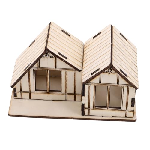 AKOOSY Sandtischhaus Bauen Holzpuzzle holzspielzeug basteln für Miniaturhaus Bausatz Miniaturhäuser zum Basteln Holz zum Basteln Spielzeughaus hölzern Beige AKOOSY Sandtischhaus Bauen Holzpuzzle holzspielzeug basteln für Miniaturhaus Bausatz Miniaturhäuser zum Basteln Holz zum Basteln Spielzeughaus hölzern Beige von AKOOSY