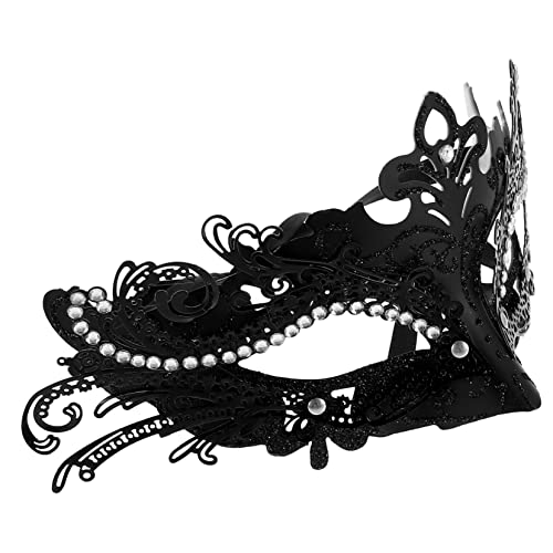 AKOOSY Schmetterlingsmaske Maskerade Masken Hälfte Silberne Maske Halbe Maskerade-masken Weiße Maske Maskerade Für Paare Rosa Masken Cosplay Erwachsene Party Black Plastik AKOOSY Schmetterlingsmaske Maskerade Masken Hälfte Silberne Maske Halbe Maskerade-masken Weiße Maske Maskerade Für Paare Rosa Masken Cosplay Erwachsene Party Black Plastik von AKOOSY