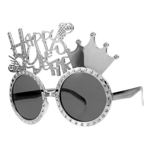 AKOOSY Silvester Sonnenbrille mit Festliche Partybrille für Neujahrsparty Feiern Einzigartige Foto Requisite für Unvergessliche Erinnerungen mit Freunden Schickes Design AKOOSY Silvester Sonnenbrille mit Festliche Partybrille für Neujahrsparty Feiern Einzigartige Foto Requisite für Unvergessliche Erinnerungen mit Freunden Schickes Design von AKOOSY