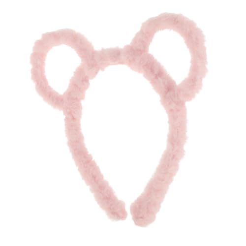 AKOOSY Süßes Bärenohren Stirnband für Teens und Erwachsene Flauschige Kopfbedeckung für Cosplay Partys und Makeup Komfortables Haarband mit Tierischem Design Rosa AKOOSY Süßes Bärenohren Stirnband für Teens und Erwachsene Flauschige Kopfbedeckung für Cosplay Partys und Makeup Komfortables Haarband mit Tierischem Design Rosa von AKOOSY