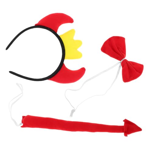 AKOOSY Teufelshörner Haarreif Teiliges Set Robustem Material Leichtes Komfortables Stirnband für Halloween Karneval Maskerade und Cosplay Vielseitiger Kopfschmuck für Themenpartys AKOOSY Teufelshörner Haarreif Teiliges Set Robustem Material Leichtes Komfortables Stirnband für Halloween Karneval Maskerade und Cosplay Vielseitiger Kopfschmuck für Themenpartys von AKOOSY