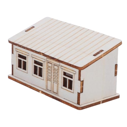AKOOSY Unfertiges zum Bemalen Kleine Holzblockhütte für Diorama DIY Miniatur-Haus für Weihnachtsdeko und Vielseitiges Bastelprojekt AKOOSY Unfertiges zum Bemalen Kleine Holzblockhütte für Diorama DIY Miniatur-Haus für Weihnachtsdeko und Vielseitiges Bastelprojekt von AKOOSY