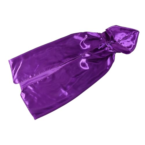 AKOOSY Witch's Schal -umhang Umhang Für Die Party Verschleißfester Halloween-umhang Halloween-foto-requisite Halloween-umhänge Für Frauen Klassischer Farbiger Hexenmantel Violett Satin AKOOSY Witch's Schal -umhang Umhang Für Die Party Verschleißfester Halloween-umhang Halloween-foto-requisite Halloween-umhänge Für Frauen Klassischer Farbiger Hexenmantel Violett Satin von AKOOSY