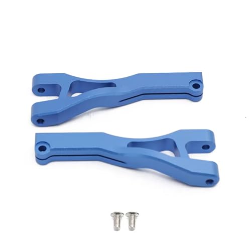 AKSDYIR RC Vorne Hinten Schwinge Für Arrma Für Mojave 6s 1/7 Rc Allradantrieb Offroad-Modellauto Hochgeschwindigkeits-V2 Vorne Und Hinten Für Schwingarme(Blue,Size3) von AKSDYIR